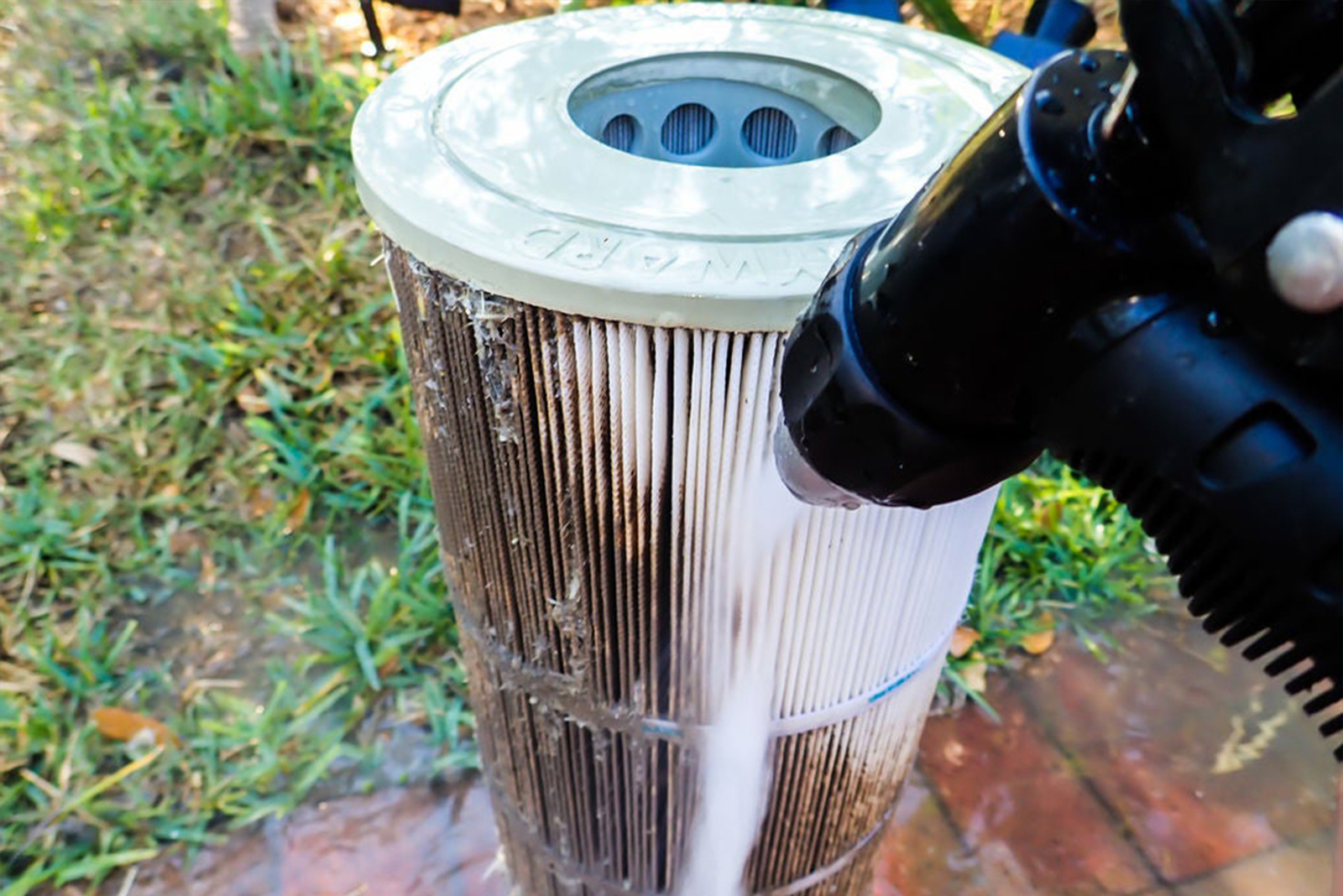 Backwash DE & sand filter as necessary Monthly estimated cost $$$