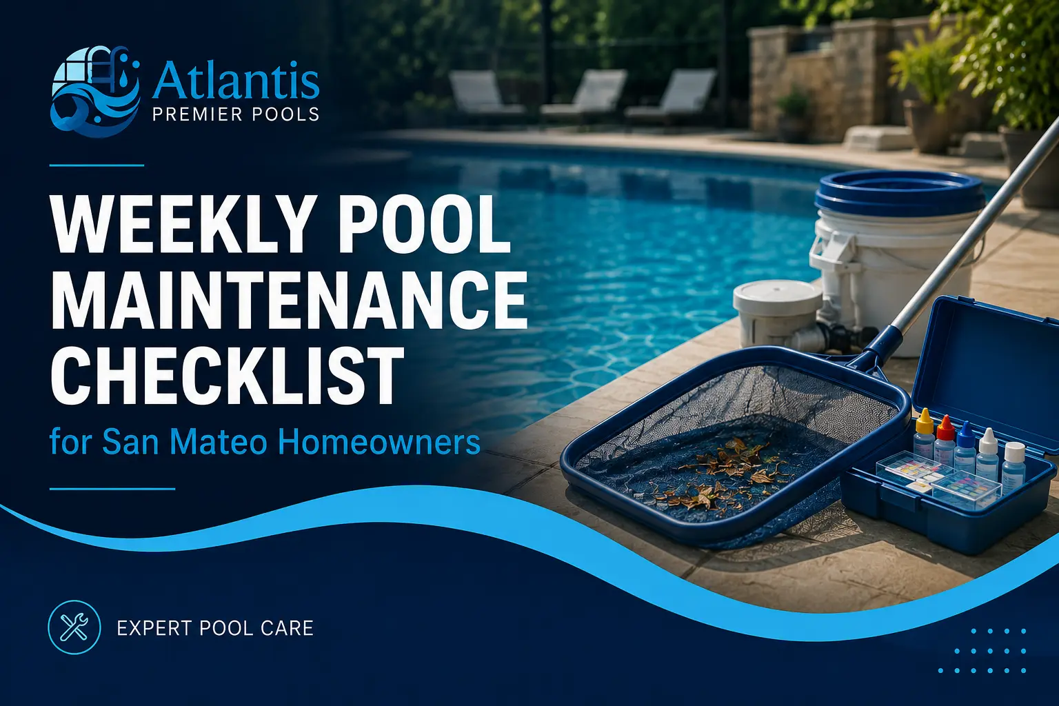 Weekly Pool Maintenance Checklist for San Mateo Homeowners